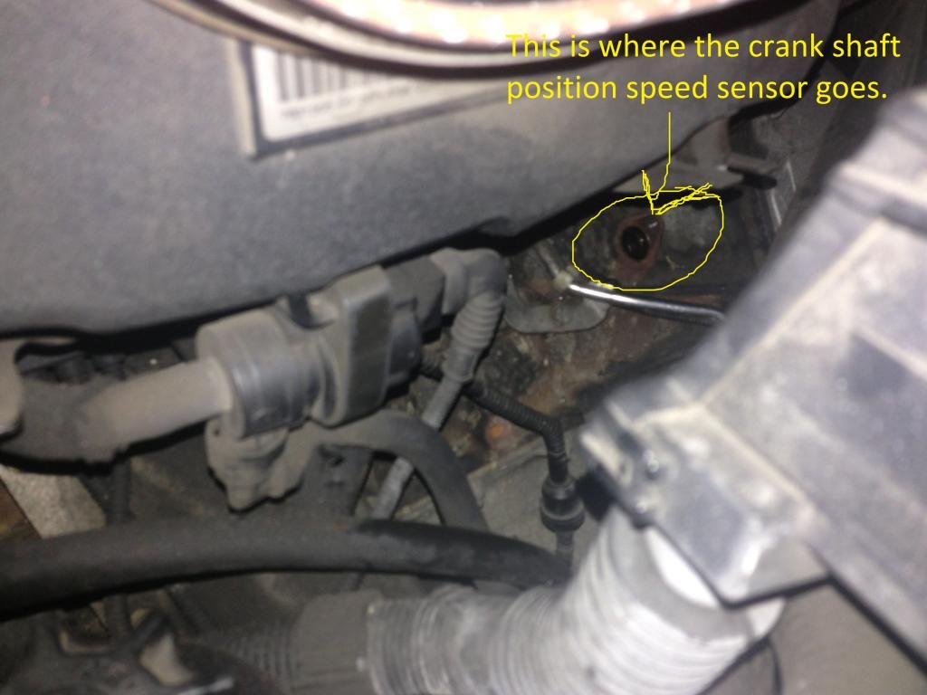 DIY E46 M3 Crank shaft position speed sensor E46 Fanatics Forum